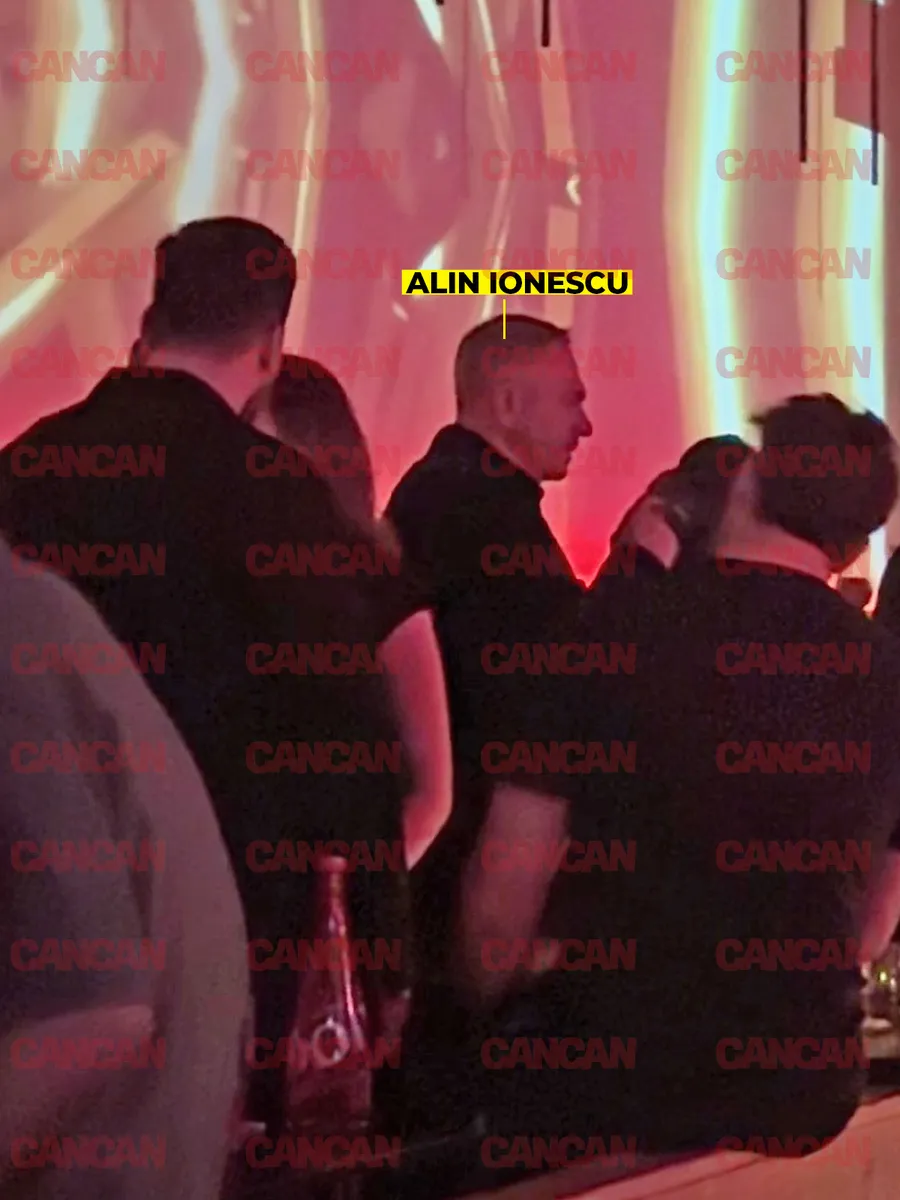 Alin Ionescu a stat toată seara retras de grupul cu care a ieșit