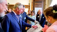 Prințul Charles a vizitat astăzi Institutul Cultural Român din Londra