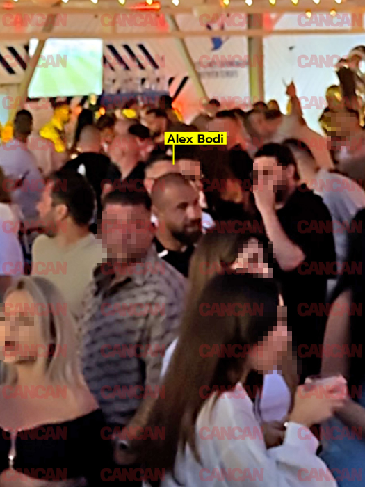 Alex Bodi, în club, pe litoral