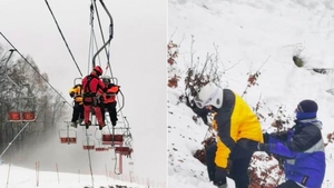 O fetiță de șase ani a căzut din telescaun la Sinaia. A fost chemat elicopterul SMURD