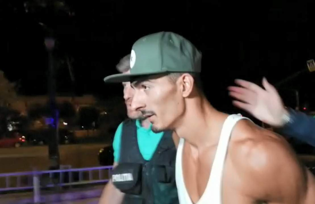 Primele imagini cu criminalul din Timișoara! Cosmin Titiș, încătușat după 3 ore de la uciderea iubitei sale, Maria Karina