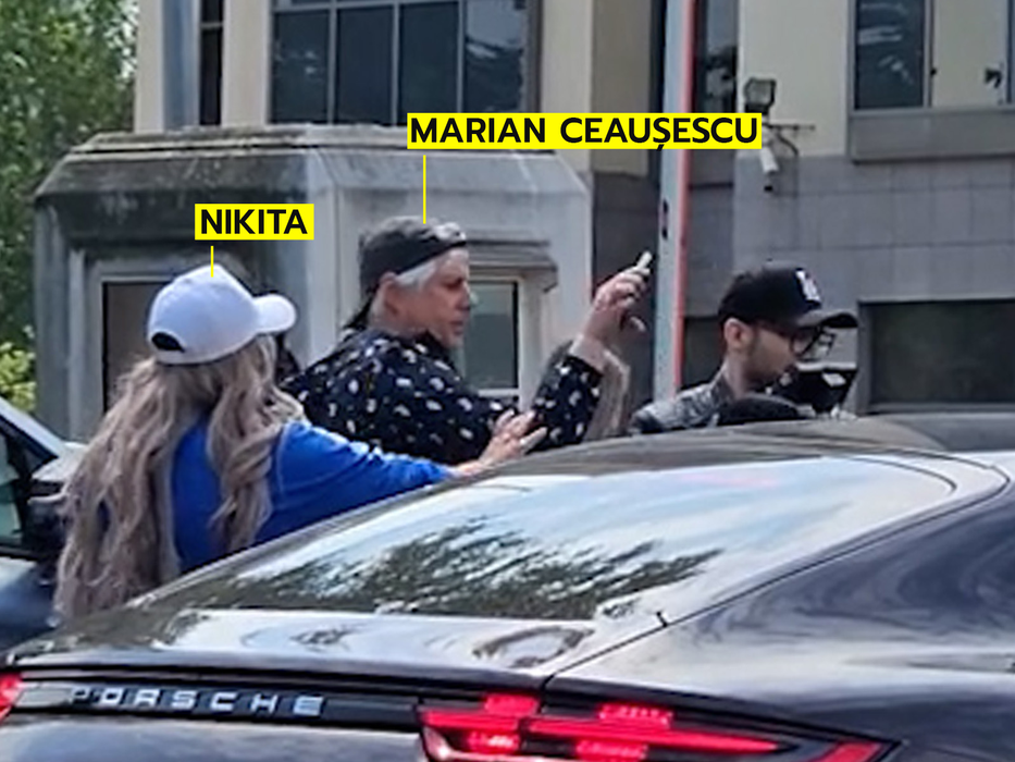Nikita a primit 1000 RON amendă după ce l-ar fi lovit pe Marian Ceaușescu (Foto: captură video)