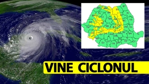 ANM, în alertă! Un ciclon din Atlantic se apropie periculos de România