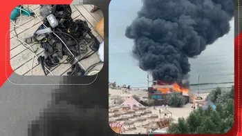 Patronul de la la Zoom Beach, primele declarații după ce două bărci și o magazie cu echipamente au fost mistuite de flăcări. De la ce ar fi pornit incendiul