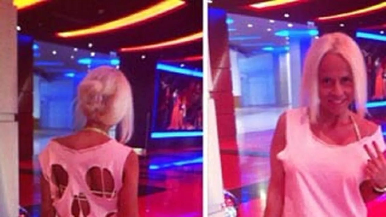 Anda Adam, cu pantalonii rupti in fund! Uite ce cum a iesit din casa!