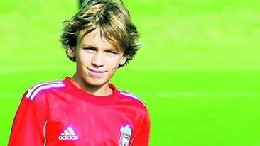 Un pusti de 13 ani din Siret da probe la Liverpool