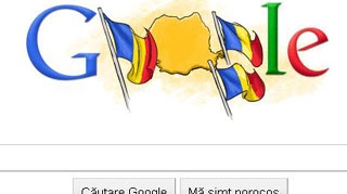 Ziua Nationala a Romaniei este celebrata si de Google cu un logo special