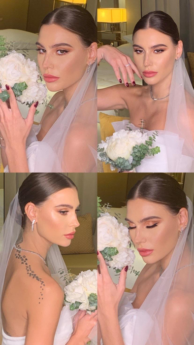 În cadrul unui pictorial, diva a îmbrăcat o superbă rochie de mireasă / sursă foto:  Instagram