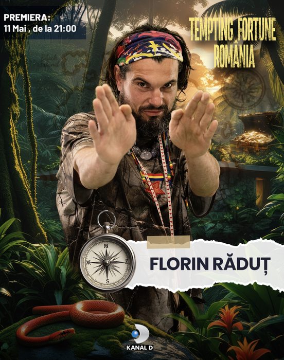 Tavi Clonda, la Tempting Fortune România! Ce alte vedete se bat pentru premiul de 300.000 de euro