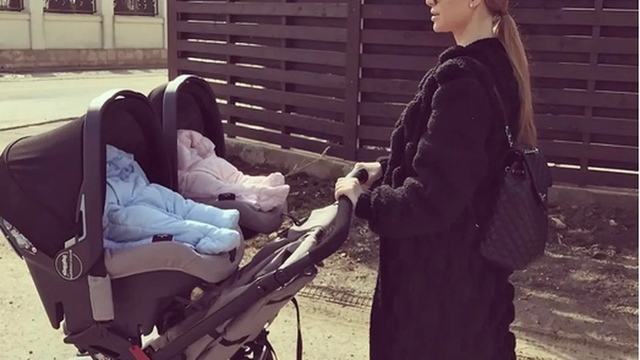 A devenit mămică de gemeni în urmă cu o lună şi abia acum a realizat asta! Marina Dina a făcut anunţul