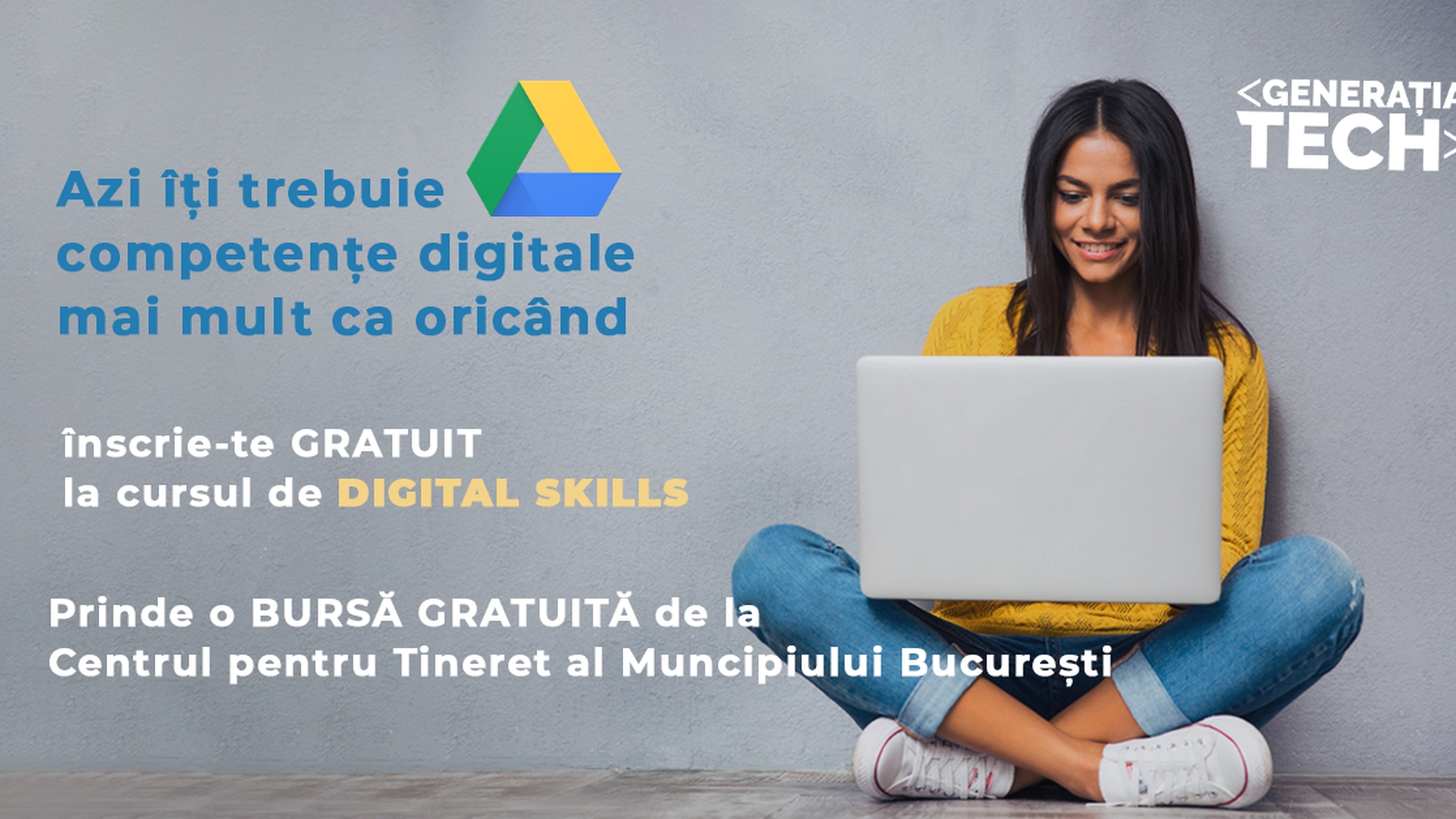 Digital Nation dă startul înscrierilor la cursul de Digital Skills. Burse gratuite pentru bucureșteni, prin CTMB