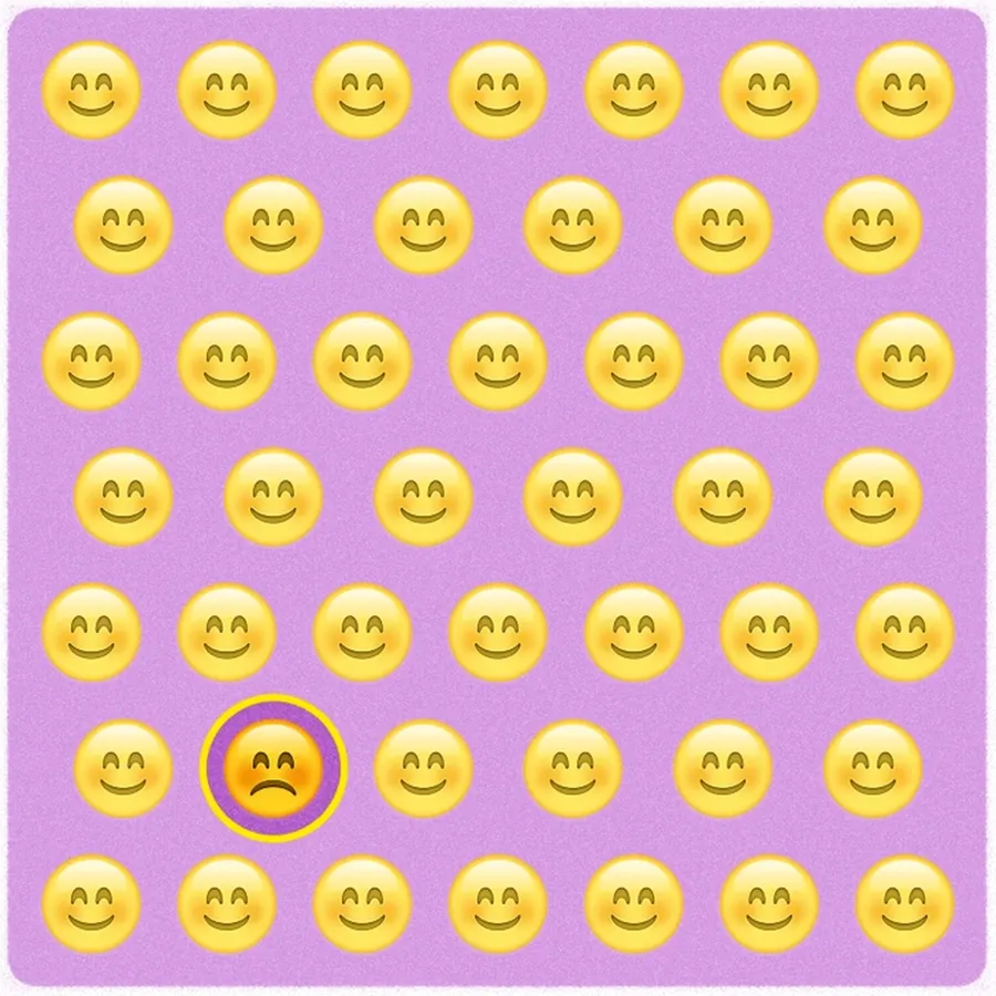 iluzie optica emoji rezolvare