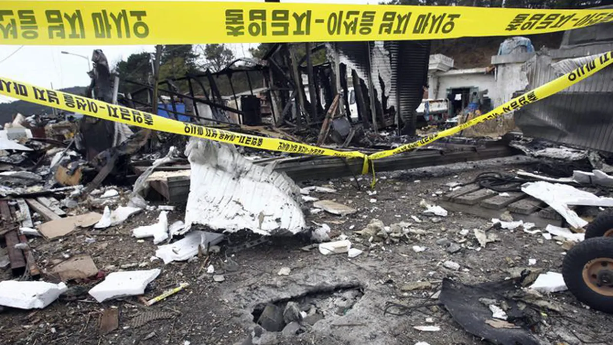 Corpurile a doi civili, descoperite pe insula sud-coreeana bombardata