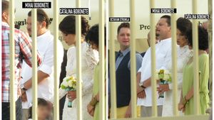 EXCLUSIV! Primele imagini de la nunta lui Mihai Bobonete din Vama Veche