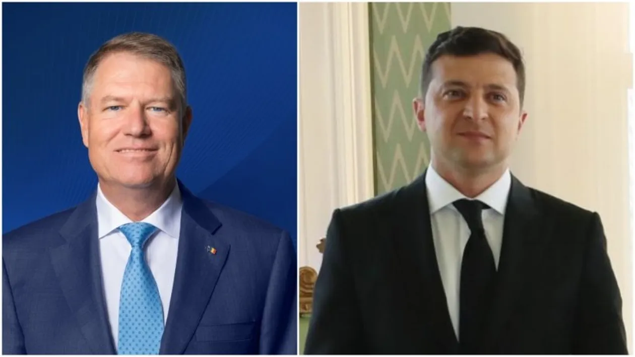 Ce a scris Zelenski pe Twitter, după discuția pe care a avut-o cu Klaus Iohannis