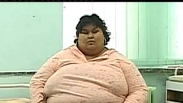 Cea mai grasa femeie din Romania a murit la cinci luni dupa ce a nascut!