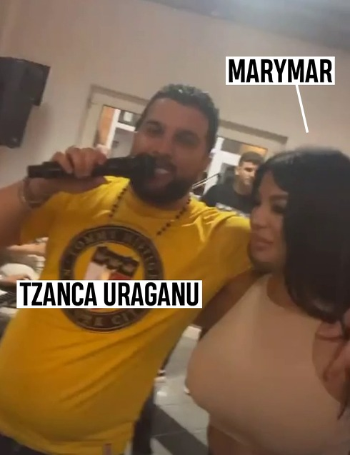 Imagine de la party-ul cu “Regele” Salam, Tzancă Uraganu și Romeo Fantastick (sursa foto captură video Instagram )