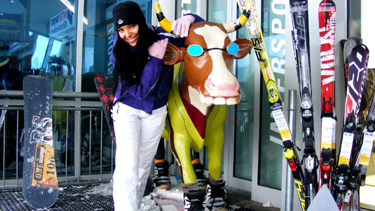 VEZI FOTO Corina Caragea a fost acasa la Mozart