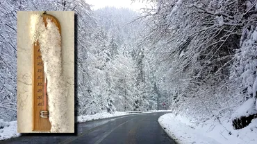 Vânt puternic și ninsori în România! Avertisment ANM: zonele în care scad temperaturile