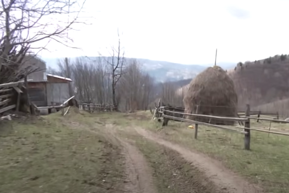 Doar 7 oameni mai stau în această localitate din România/ Sursa foto: Captură video