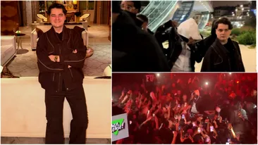 Selly și Playboi Carti, flancați de bodyguarzi după after party-ul din Paris! Imagini epice cu concertul artistului de la Gate Club