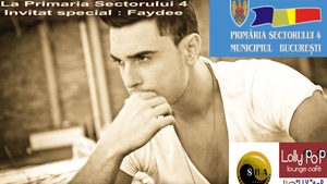 Concert inedit pentru idolul femeilor, Faydee! Canta in sala de consiliu a lui Piedone