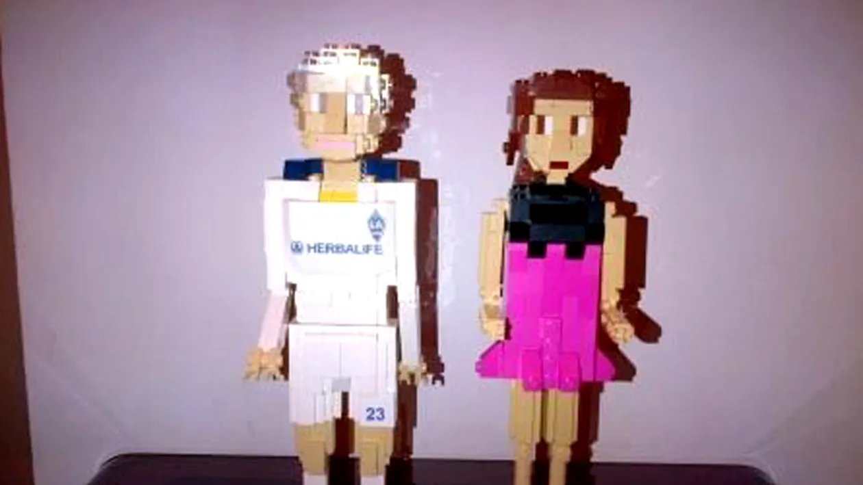 David si Victoria Beckham si-au facut figurine din Lego dupa chipul si asemanarea lor