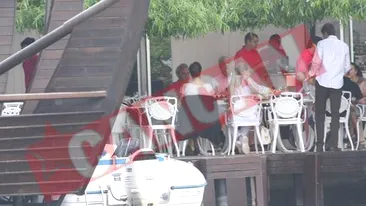 Dana Nastase a dat petrecere la Snagov Atmosfera.