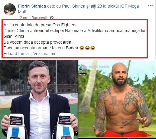 Mircea Badea, provocat să urce din nou în ring după ce a fost făcut KO de Tedi Emi! Cine i-a lansat invitația