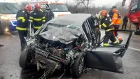 ,,Drumul Morții” face noi victime. Două persoane, soț și soție, și-au pierdut viața într-un cumplit accident pe DN2