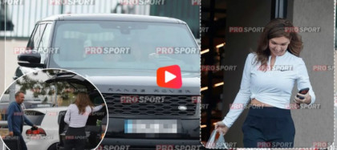 Simona Halep, imaginile momentului cu Dorin Mateiu. Momente de tandrețe în mașină între campioană și milionarul cu 24 de ani mai în vârstă