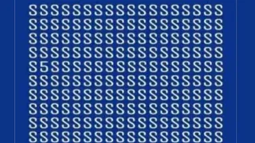 Test de perspicacitate | Găsiți cifra 5 în maximum 7 secunde!