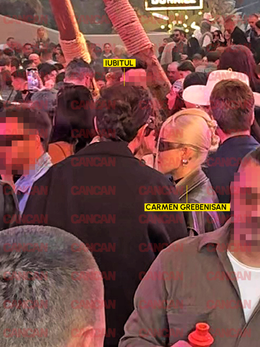 Carmen Grebenișan  și iubitul, la club, la mare