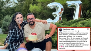 Cătălin Măruță a vrut să îi ureze soției, Andra, "La mulți ani!", dar s-a făcut de râs! Totul e.. public!