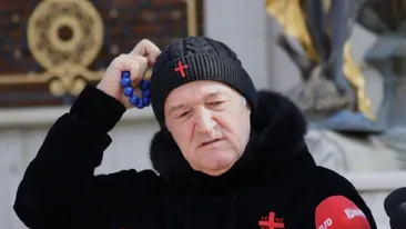 Cum arată Gigi Becali după ce a ținut post negru 5 zile. Latifundiarul din Pipera s-a ascuns la o mănăstire