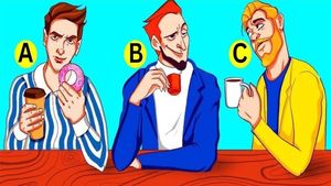 Test de inteligență | Unul dintre acești 3 bărbați este stângaci. Care?