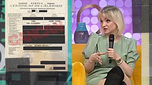 Fiica ”Tribunului” a mințit în direct la Teo că nu a fost măritată! CANCAN.RO publică certificatul de căsătorie dintre Lidia ”Pinocchio” Vadim și răposatul soț!