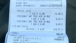 Ce "țeapă" a luat un șofer după ce a alimentat de 412 lei într-o benzinărie din Cluj: "Ați plătit cu card de euro, de asta!"