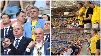 Marcel Ciolacu, „talismanul” tricolorilor la EURO 2024. Cum a fost surprins prim-ministrul în tribune + Mesajul transmis