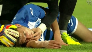 Scene terifiante la meciul CSU Craiova - FCSB! Andrei Ivan s-a prăbuşit inconştient pe gazon. Gestul portarului i-a salvat viaţa