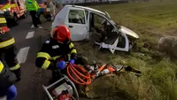 Accident grav în Argeș. Doi adulți și un copil au fost răniți