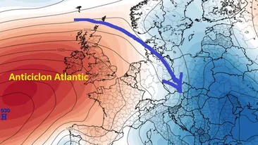 Meteorologii, în alertă: România, străbătută de Anticiclonul Atlantic. Vremea o ia razna în toată țara!
