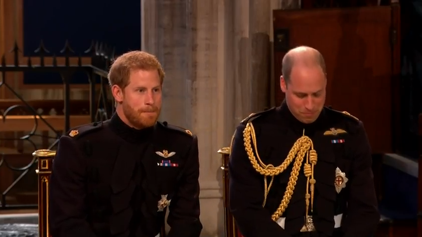 Prințul Harry și fratele lui, William