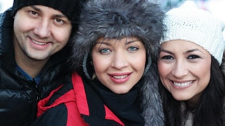 Semne bune anul are! Andra a avut parte de prima vacanta "in formula completa", cu sotul si fiul ei!