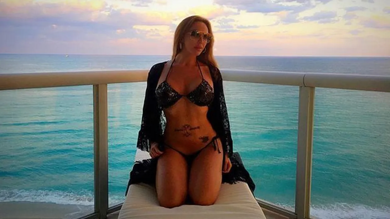 Gata! Fiica lui CARMEN HARRA a întrecut o pe KIM KARDASHIAN la posterior! ALEXANDRA s-a întors cu spatele şi toată lumea l-a văzut 