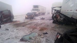 Furtuna de zăpadă din centrul şi nordul SUA a provocat un mort şi sute de zboruri anulate