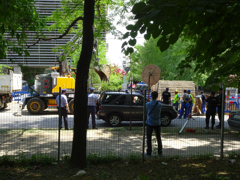 Panică în Sectorul 1! A fost descoperit un proiectil neexplodat pe Șoseaua Nordului