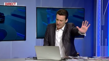 Mircea Badea, experiment-şoc în direct: Puneţi mâna pe ecranul televizorului! 