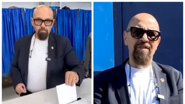 Piedone a mers în 'control' la secția de votare! Ce a găsit l-a mulțumit, dar când a dat să iasă... „Avem obligația...”