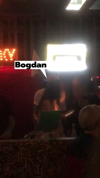 Bogdan, distracție în club alături de noua iubită, "Prințesica tatuajelor"